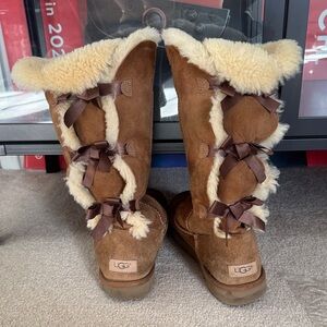 UGG classic tall triple Bailey bow Ugg boots